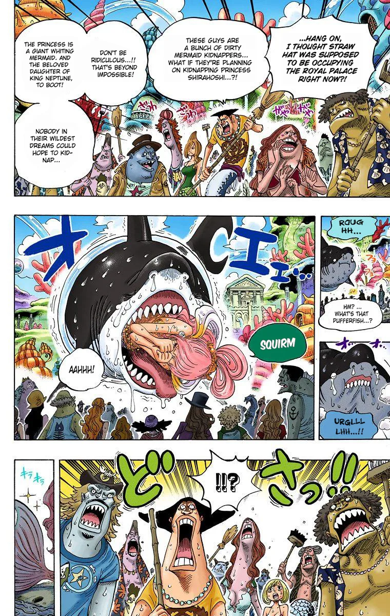 One Piece - Colored Chapter 617 page 17