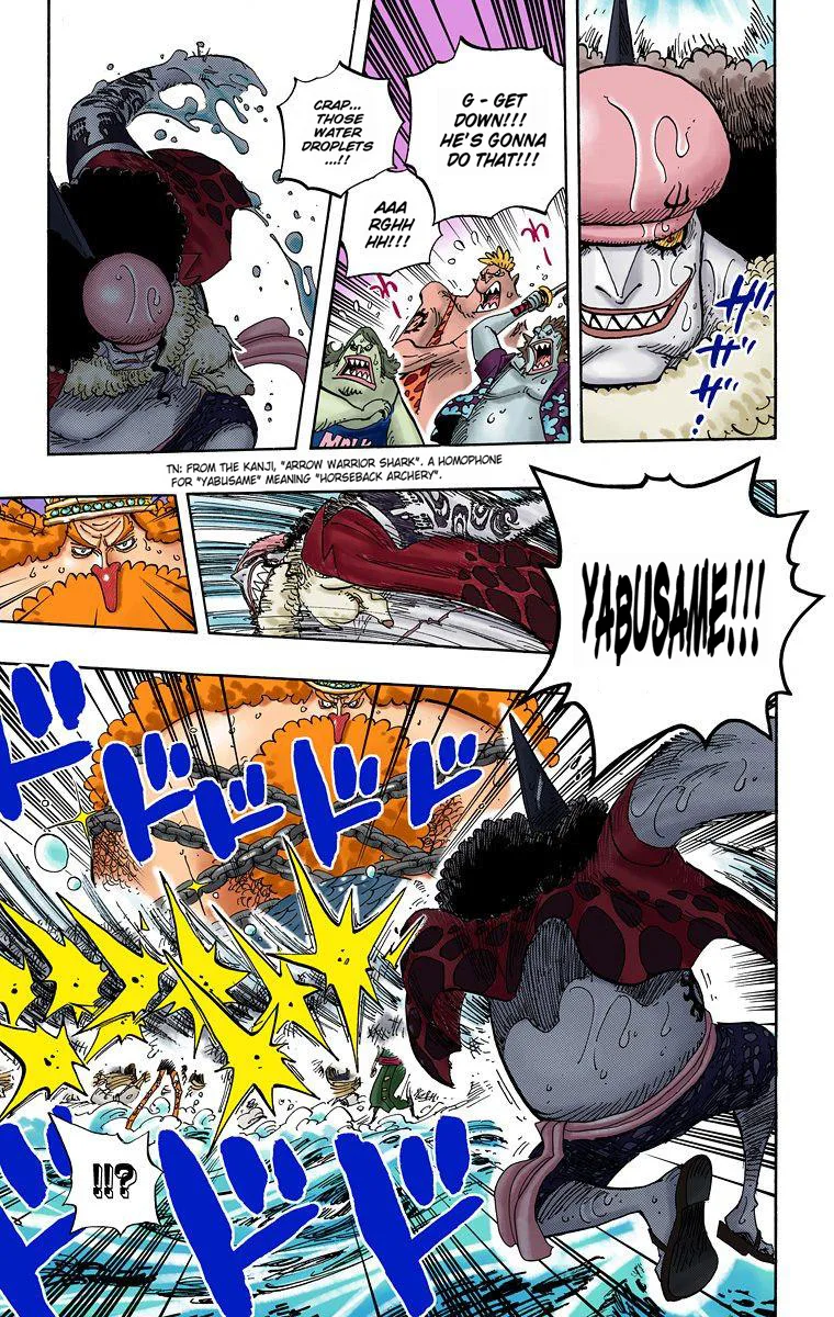 One Piece - Colored Chapter 617 page 8