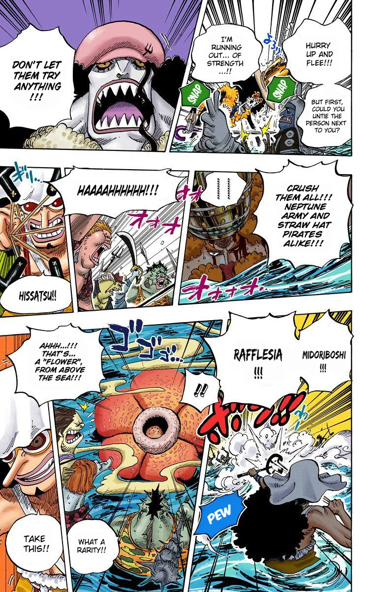 One Piece - Colored Chapter 617 page 12