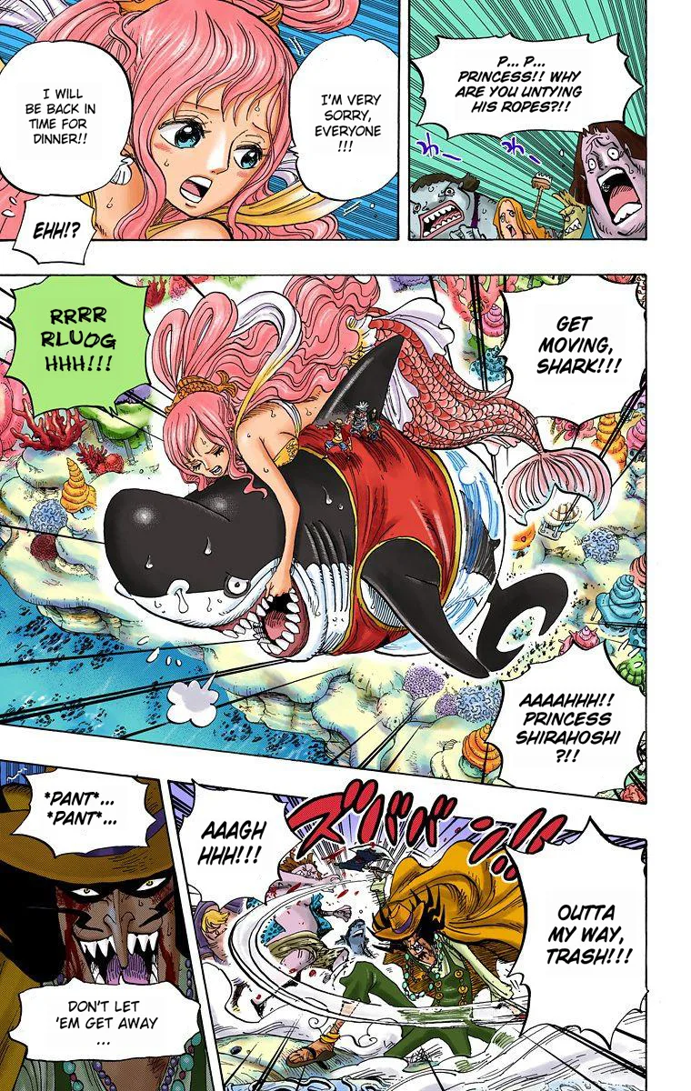 One Piece - Colored Chapter 618 page 13