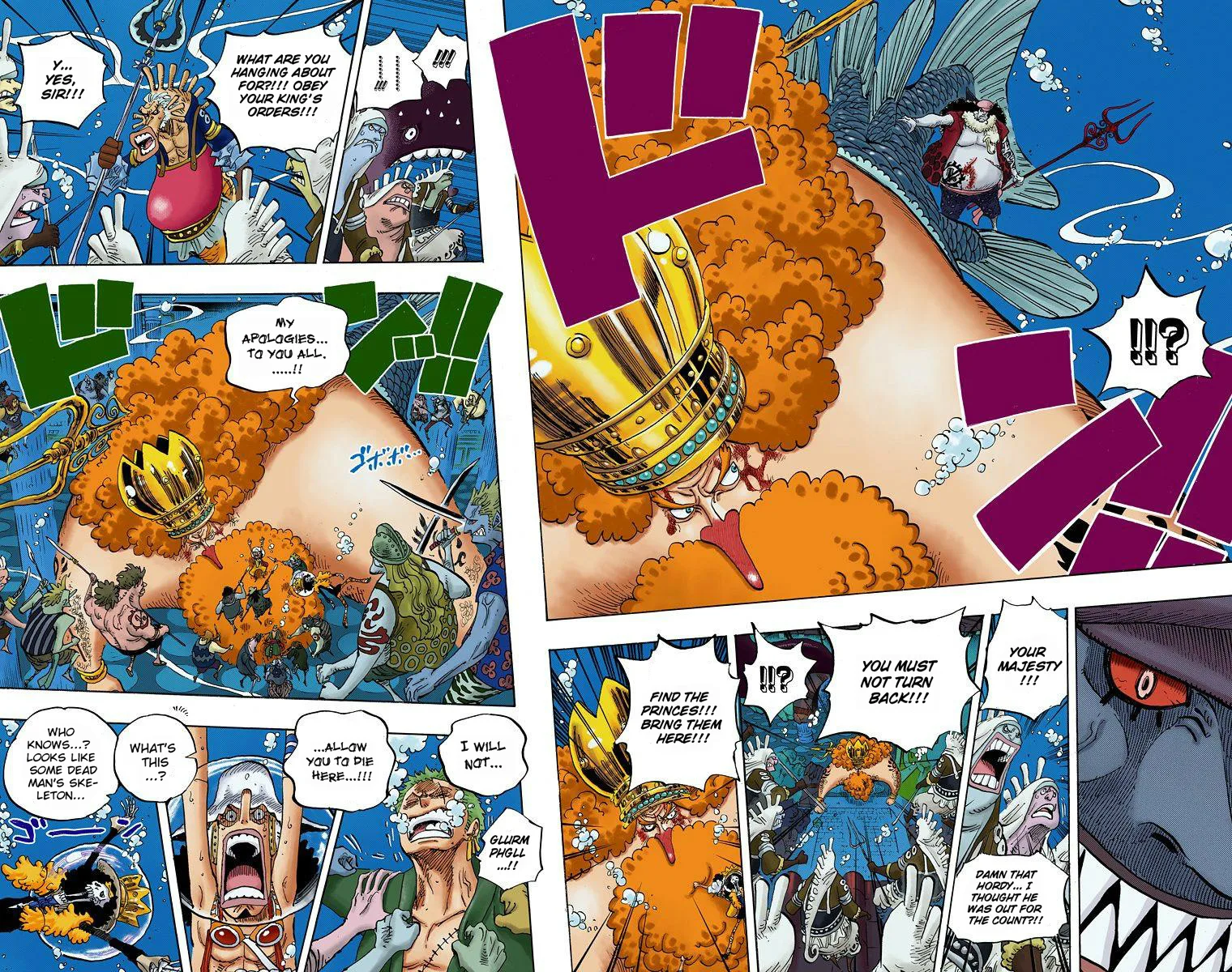 One Piece - Colored Chapter 619 page 8