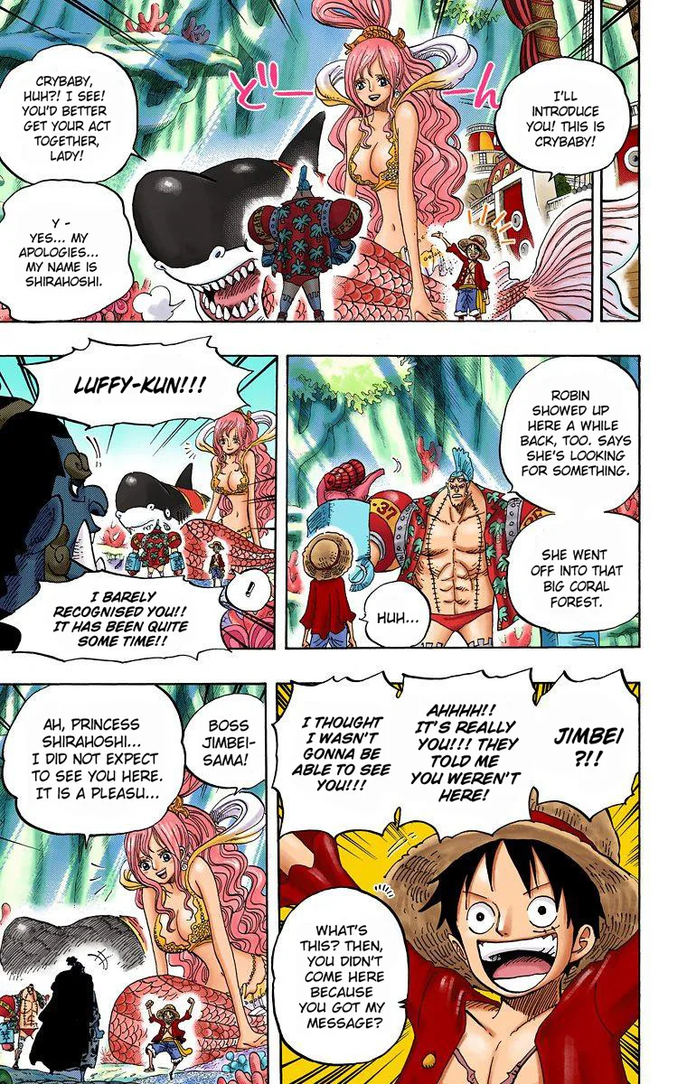 One Piece - Colored Chapter 619 page 10