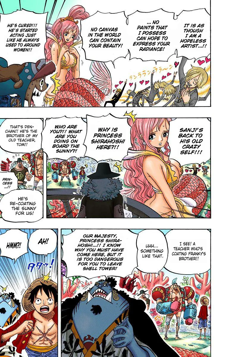 One Piece - Colored Chapter 619 page 12