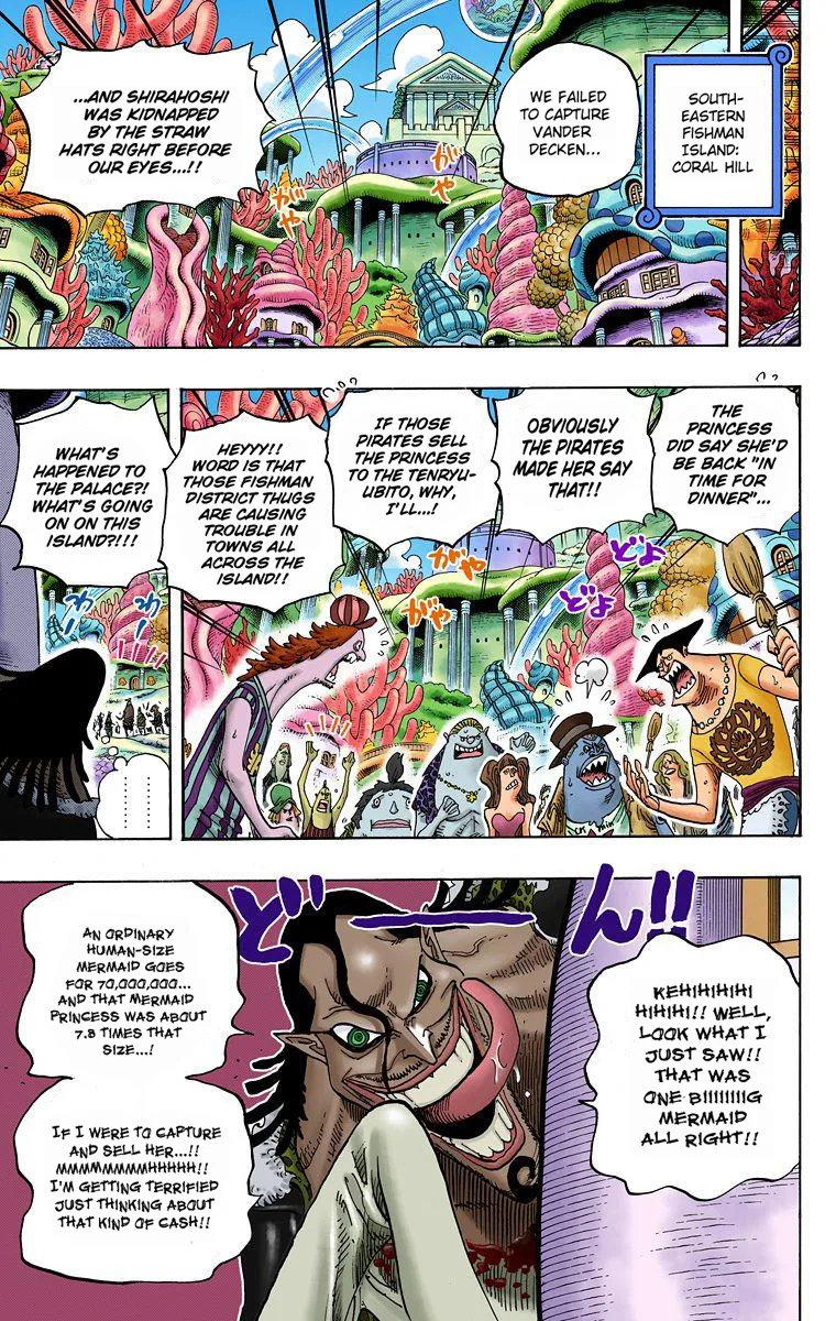 One Piece - Colored Chapter 620 page 8