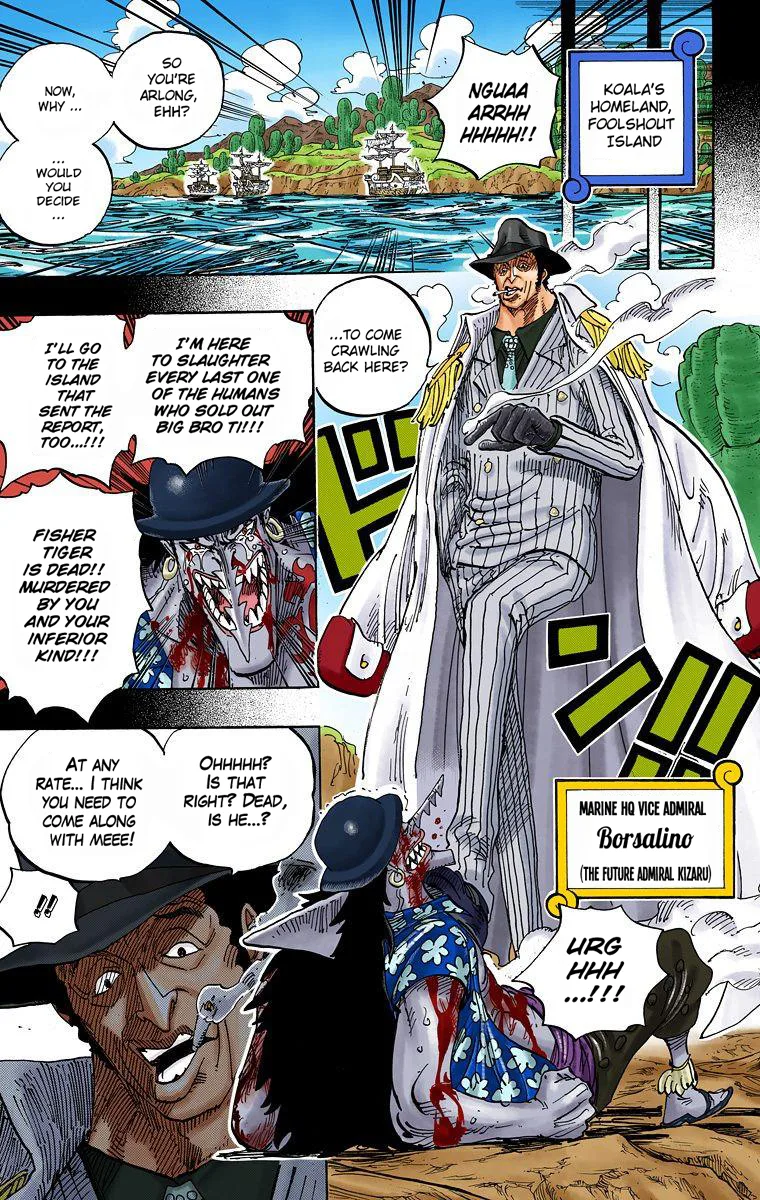 One Piece - Colored Chapter 623 page 20