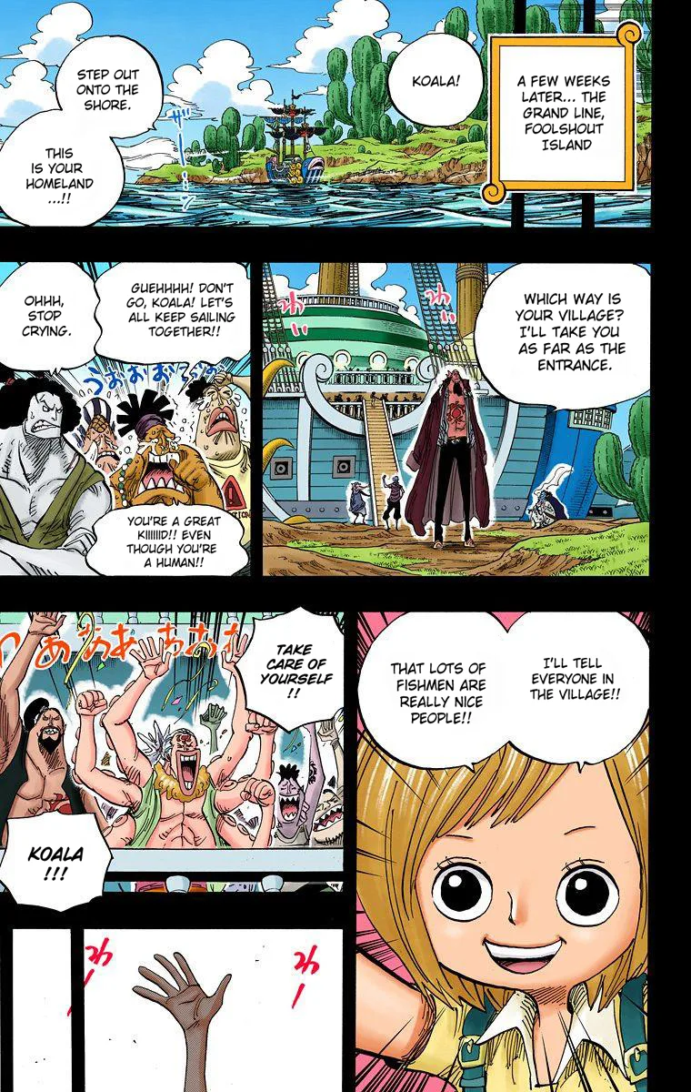One Piece - Colored Chapter 623 page 8