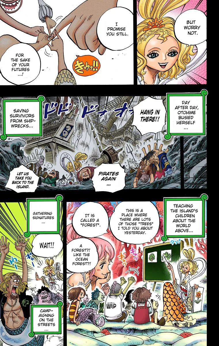 One Piece - Colored Chapter 624 page 8