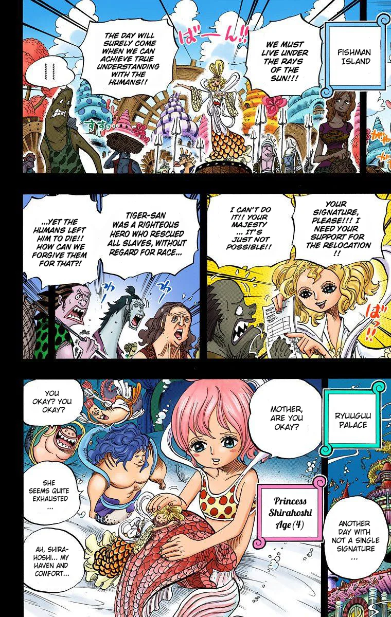 One Piece - Colored Chapter 624 page 7