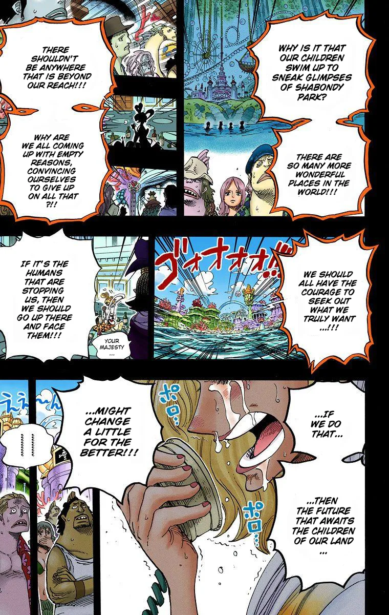One Piece - Colored Chapter 624 page 12