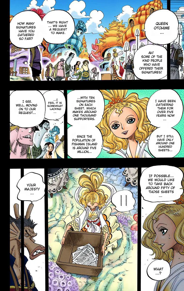 One Piece - Colored Chapter 624 page 9