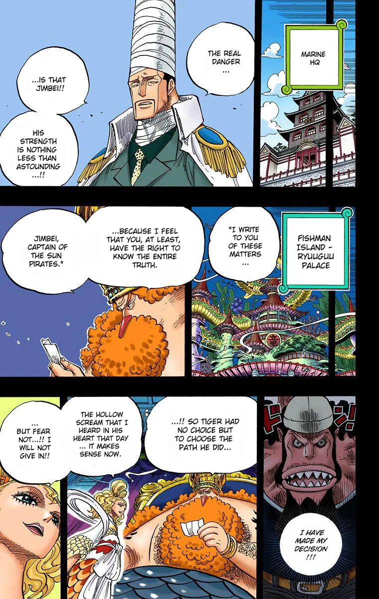 One Piece - Colored Chapter 624 page 6