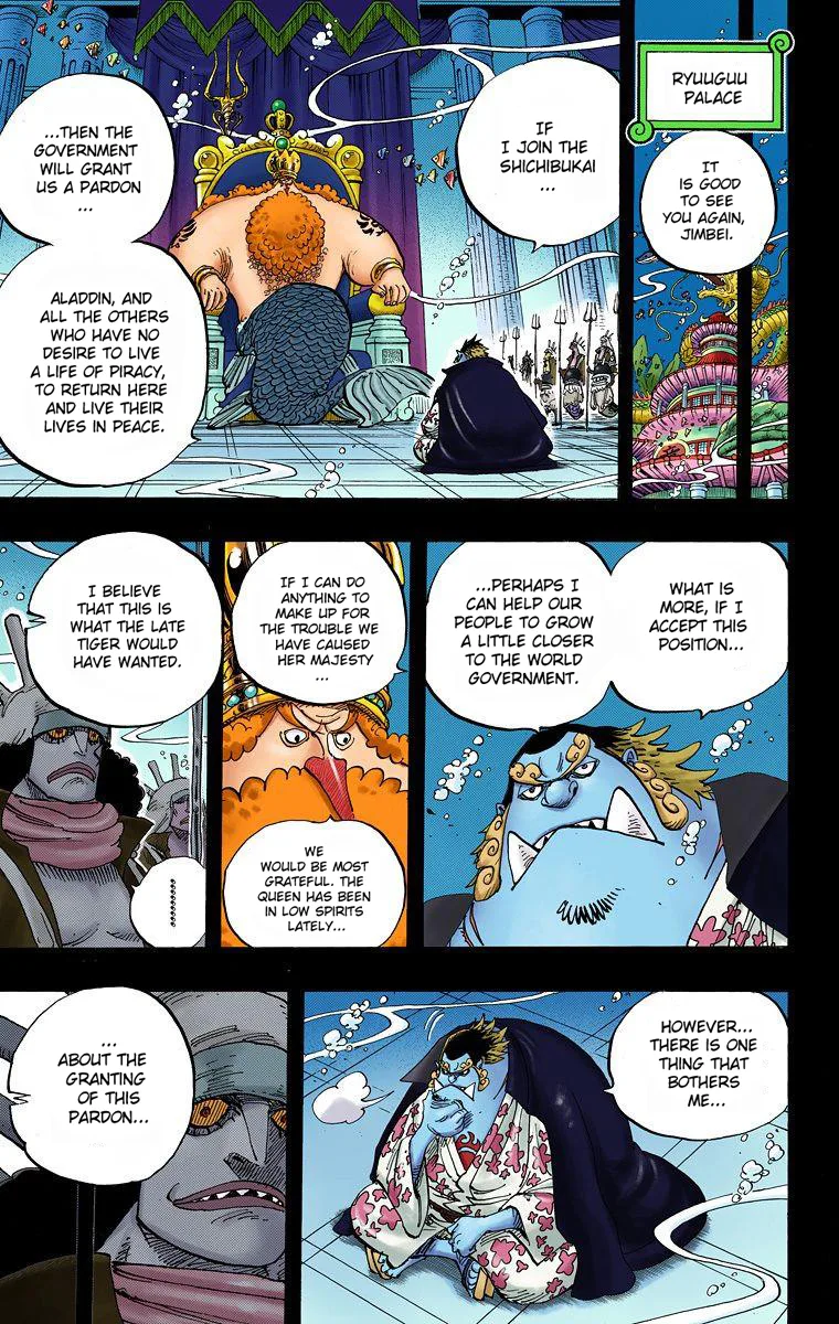 One Piece - Colored Chapter 624 page 14