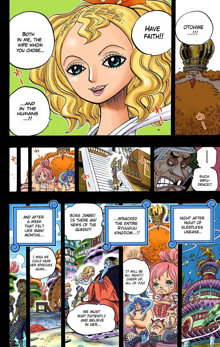 One Piece - Colored Chapter 625 page 18