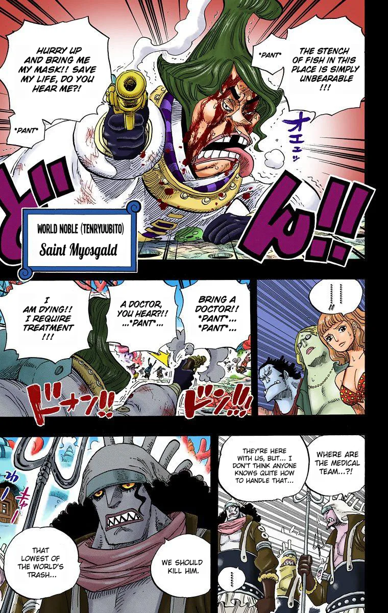 One Piece - Colored Chapter 625 page 4