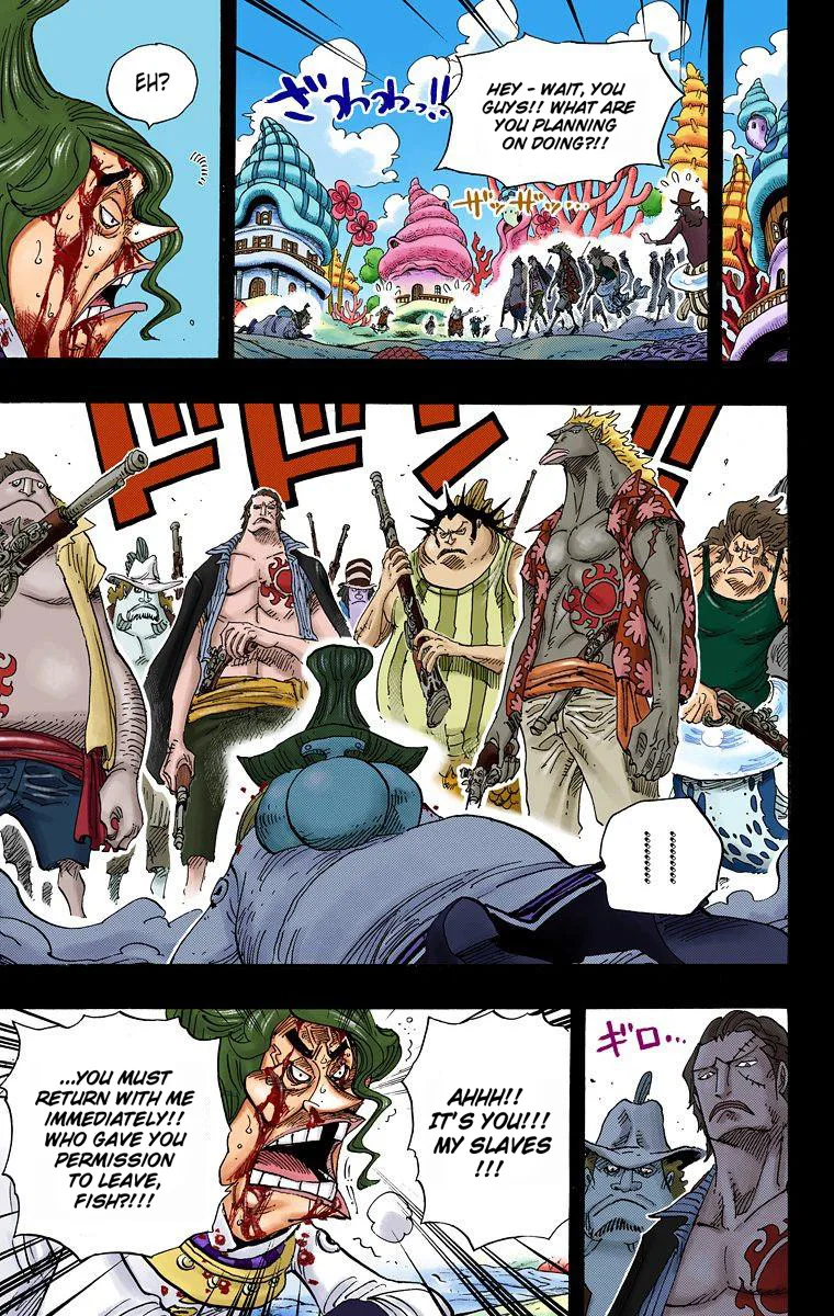 One Piece - Colored Chapter 625 page 6