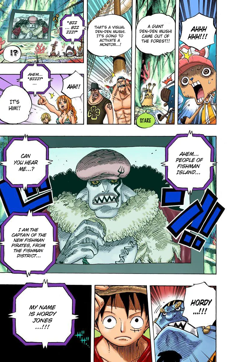 One Piece - Colored Chapter 627 page 20