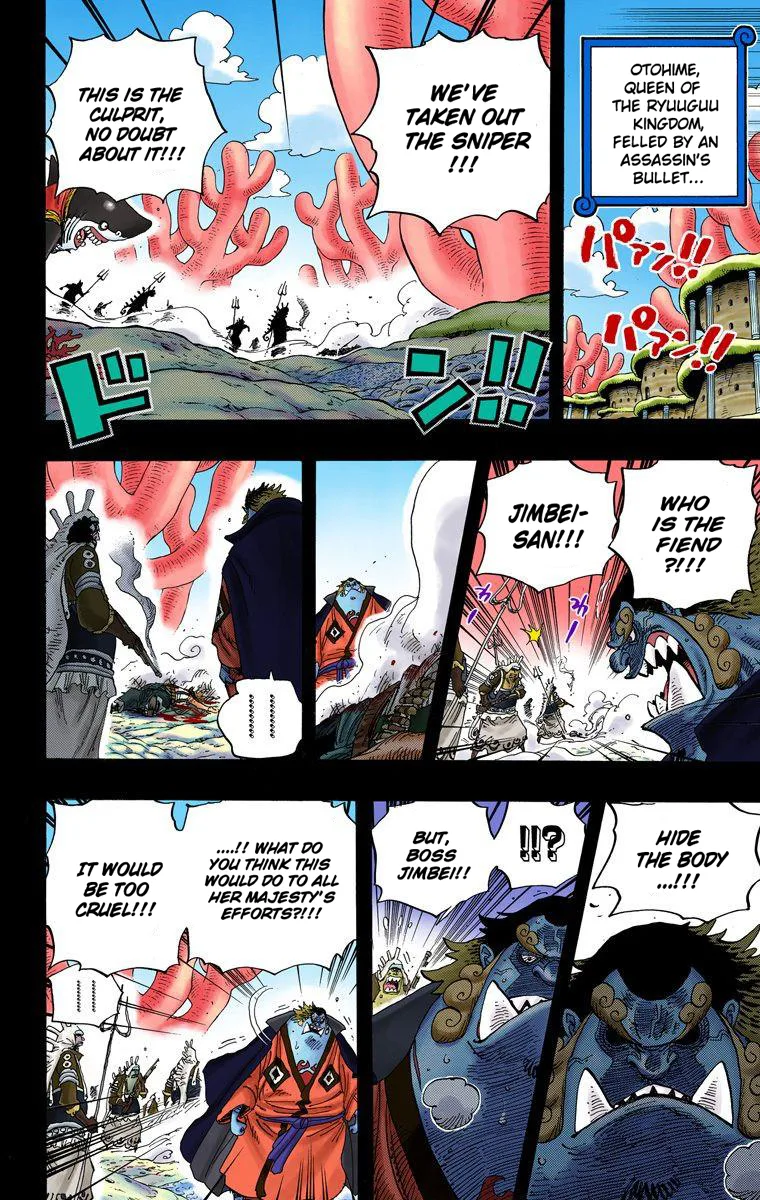 One Piece - Colored Chapter 627 page 4