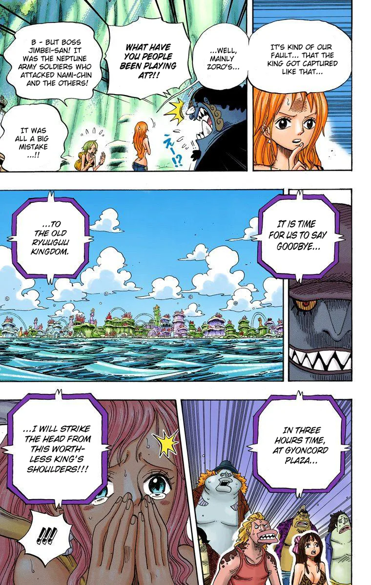 One Piece - Colored Chapter 628 page 9
