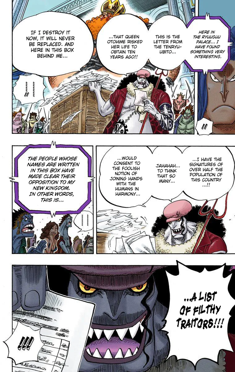 One Piece - Colored Chapter 628 page 10