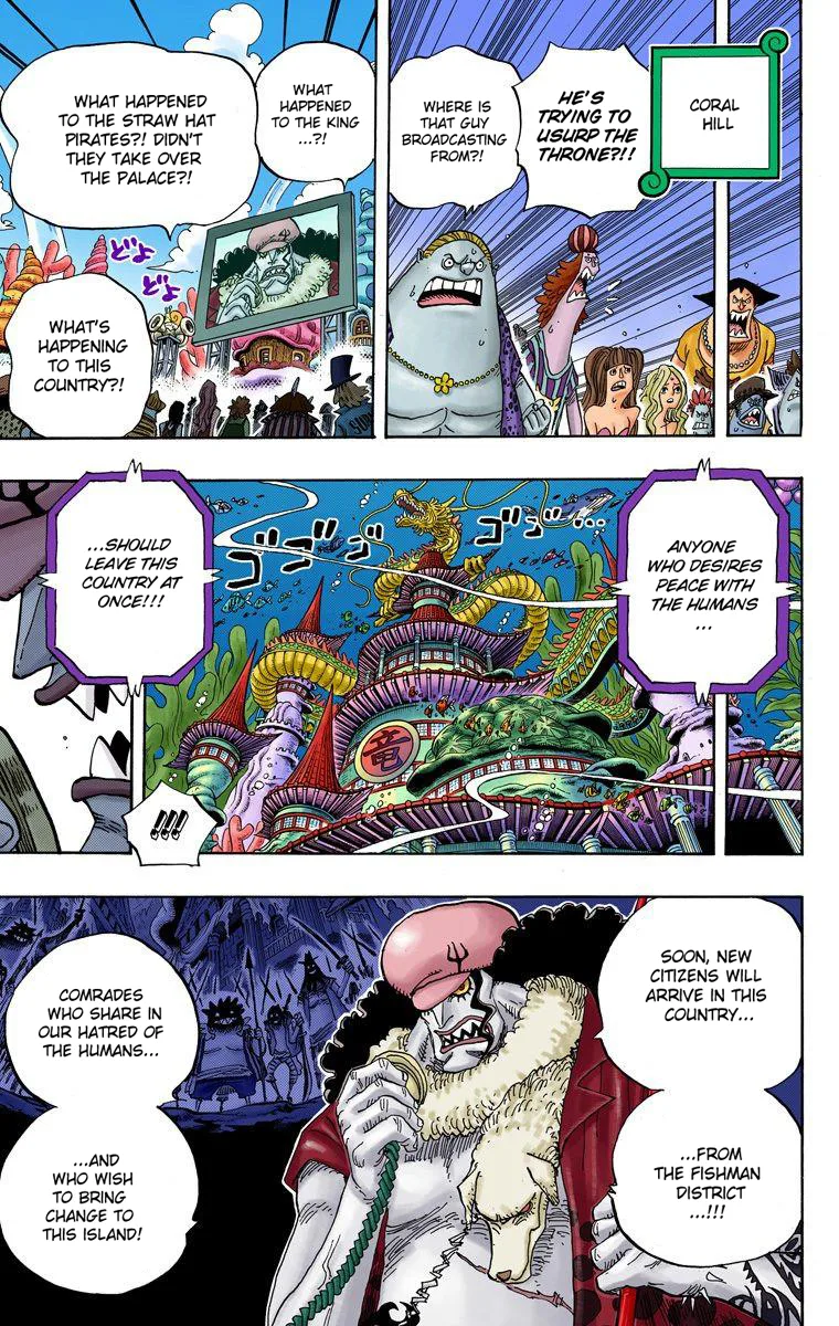 One Piece - Colored Chapter 628 page 5