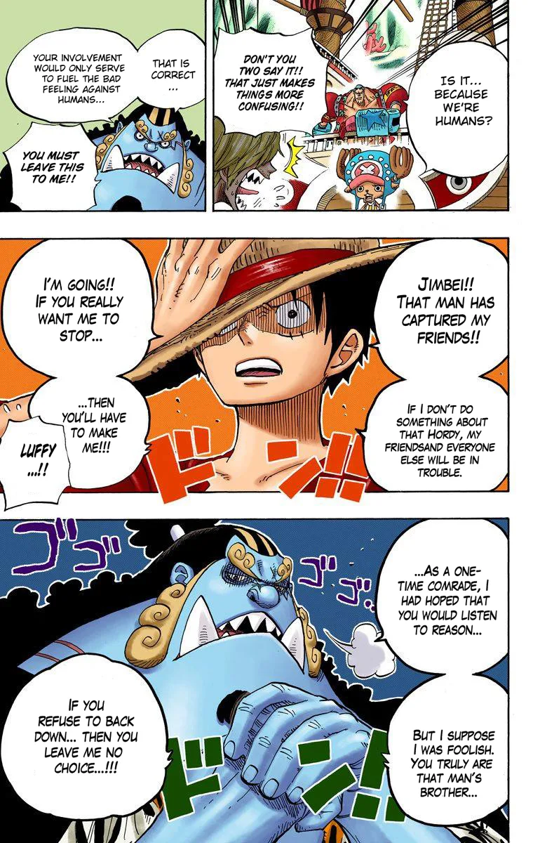 One Piece - Colored Chapter 628 page 19