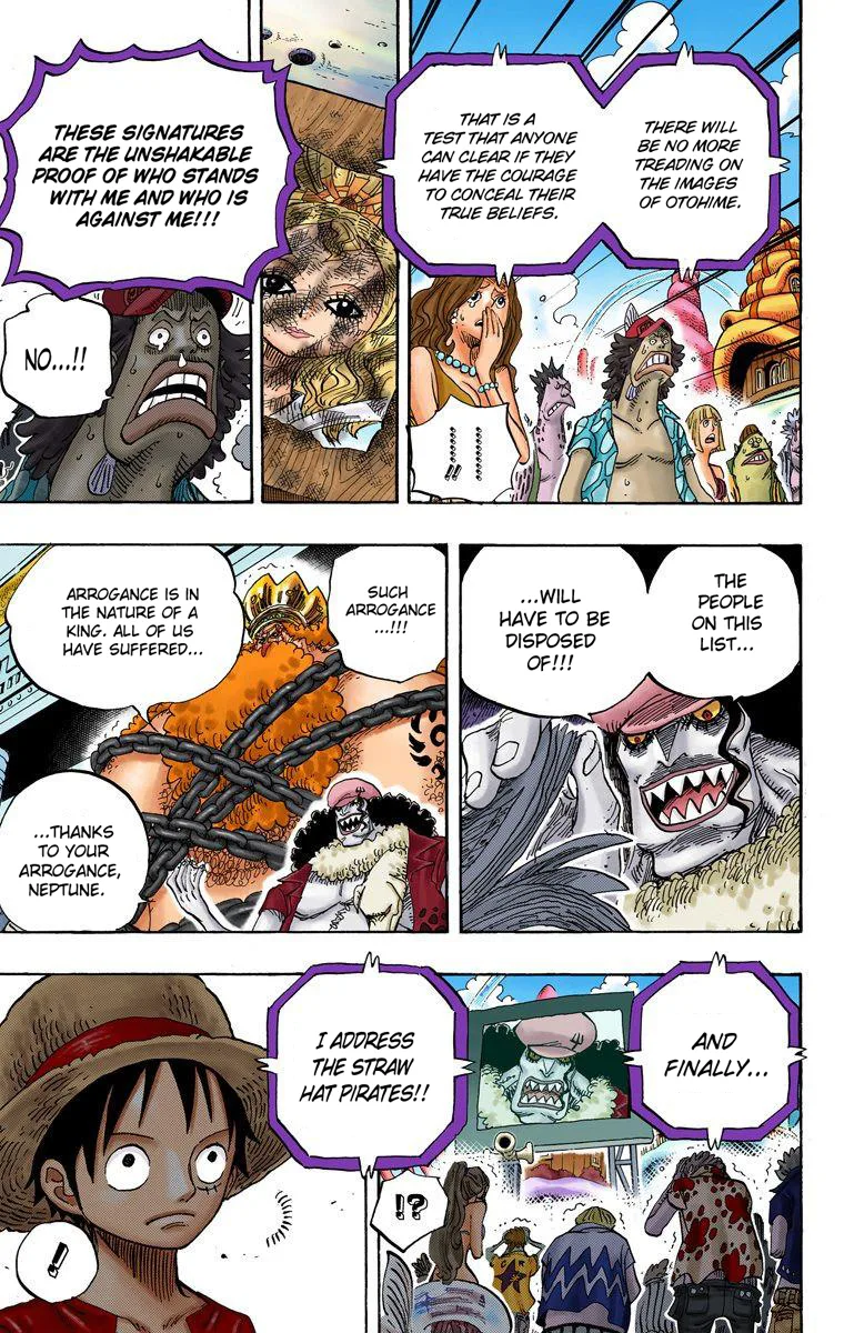 One Piece - Colored Chapter 628 page 11