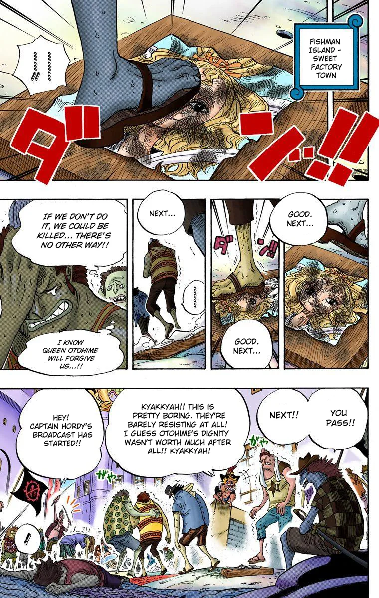 One Piece - Colored Chapter 628 page 3