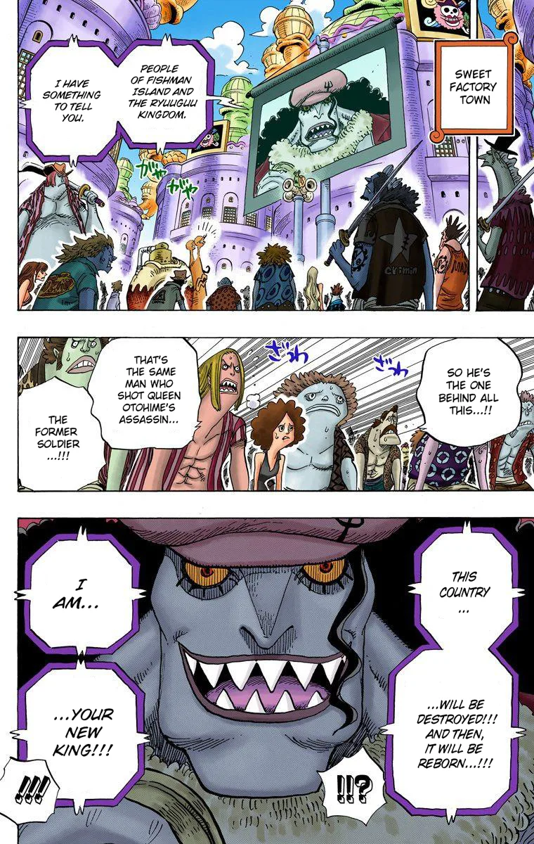 One Piece - Colored Chapter 628 page 4