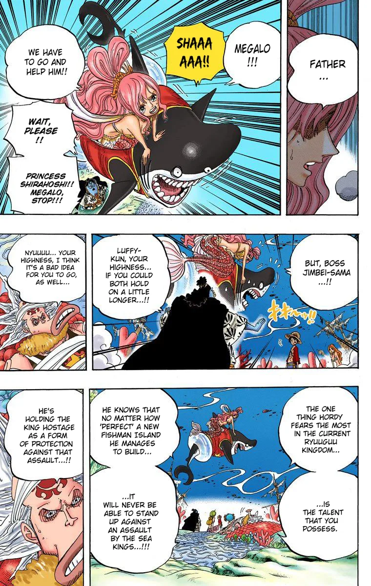 One Piece - Colored Chapter 628 page 17