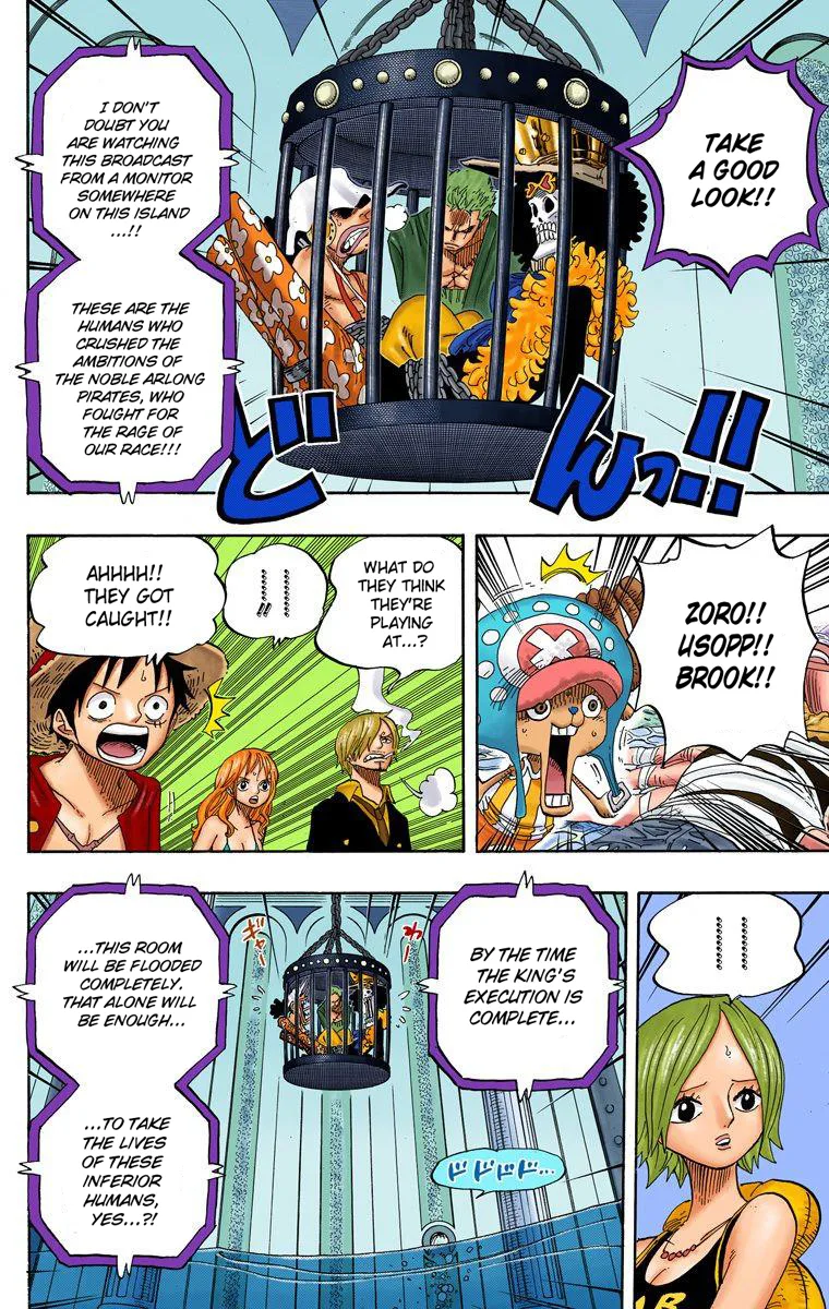 One Piece - Colored Chapter 628 page 12