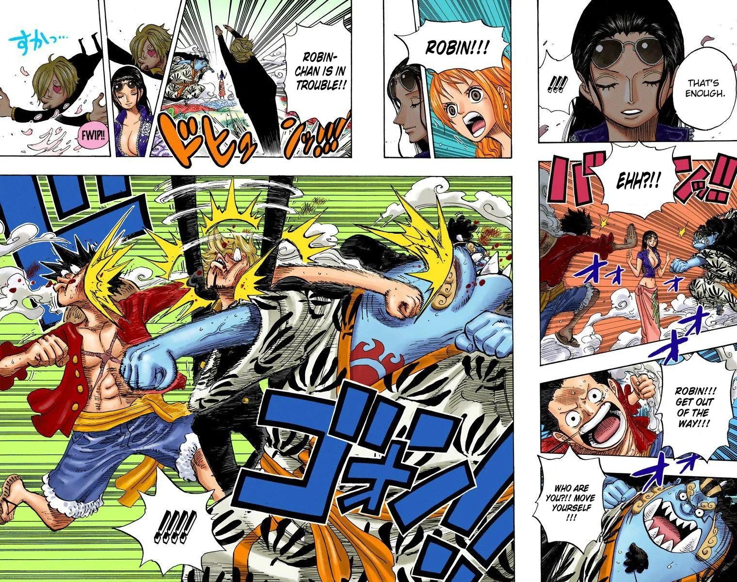 One Piece - Colored Chapter 629 page 7