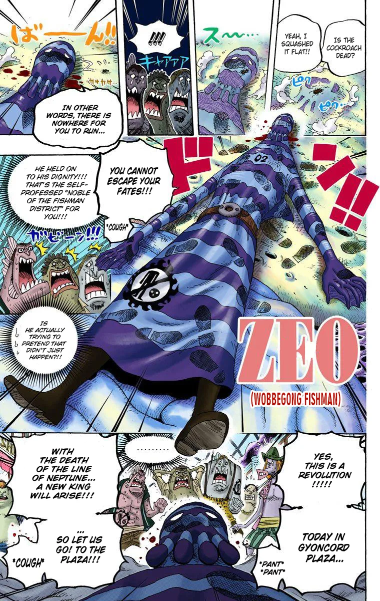 One Piece - Colored Chapter 630 page 10