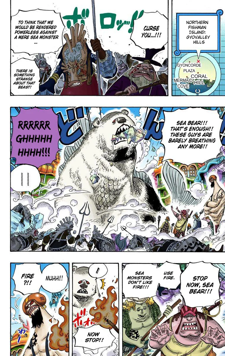 One Piece - Colored Chapter 630 page 13