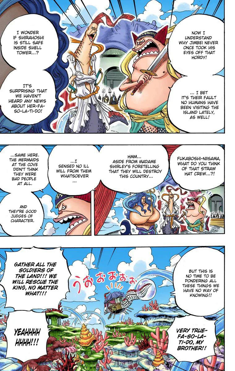 One Piece - Colored Chapter 630 page 12