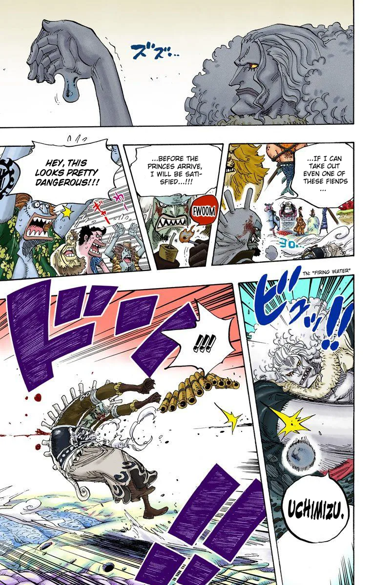 One Piece - Colored Chapter 631 page 9