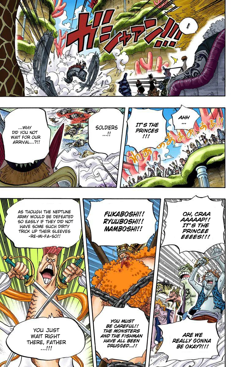 One Piece - Colored Chapter 631 page 13