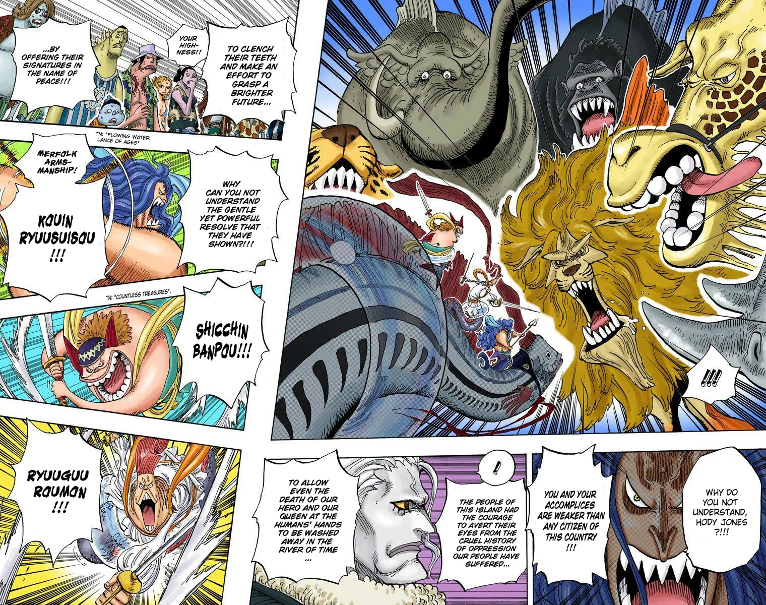 One Piece - Colored Chapter 631 page 14