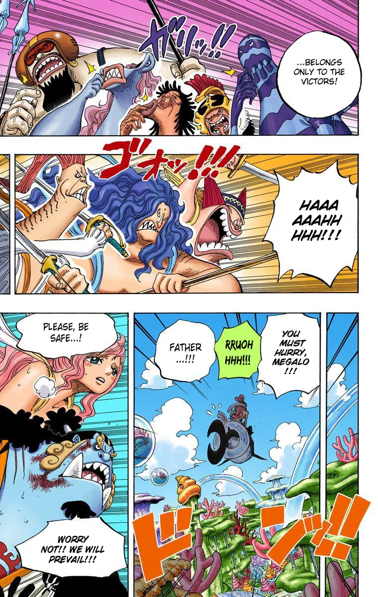 One Piece - Colored Chapter 631 page 17