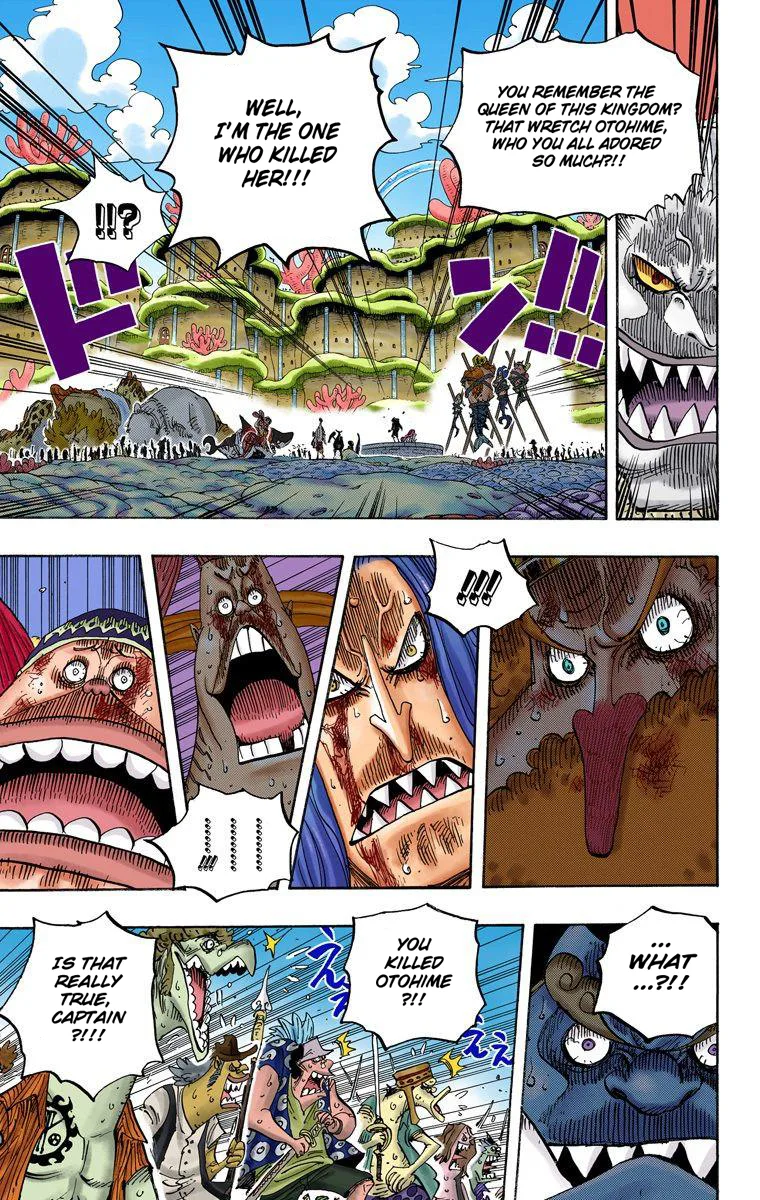 One Piece - Colored Chapter 632 page 14