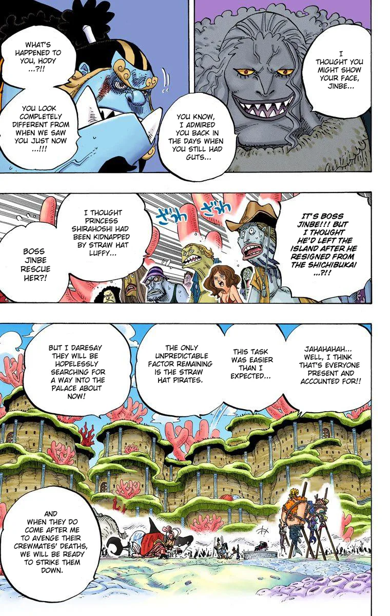 One Piece - Colored Chapter 632 page 9