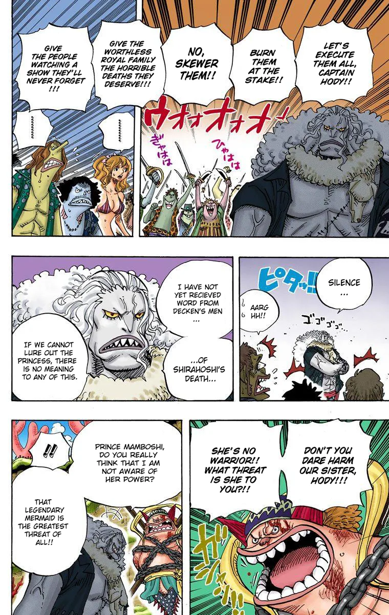 One Piece - Colored Chapter 632 page 6