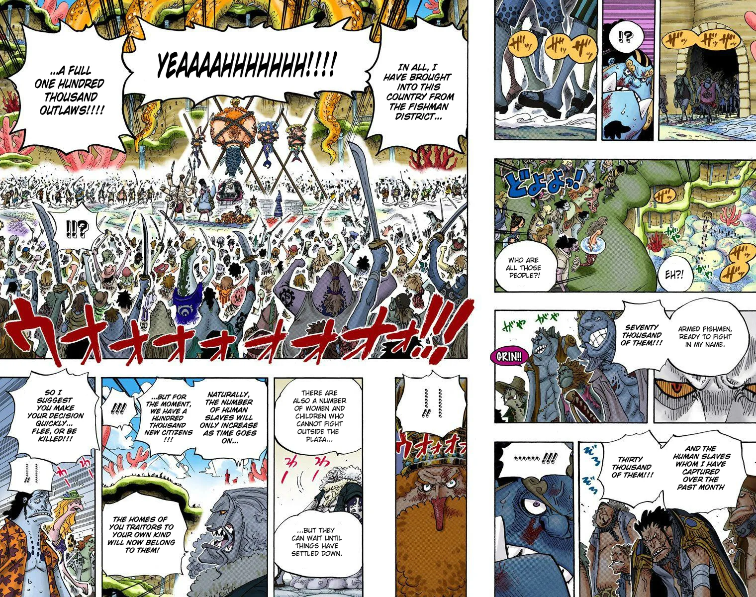 One Piece - Colored Chapter 632 page 10