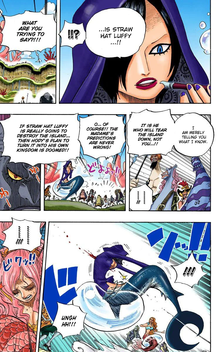 One Piece - Colored Chapter 632 page 12