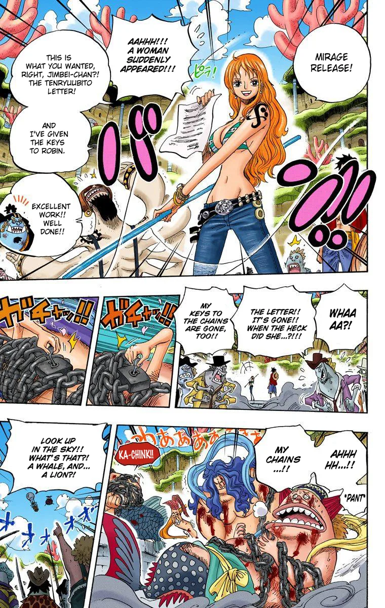 One Piece - Colored Chapter 633 page 14