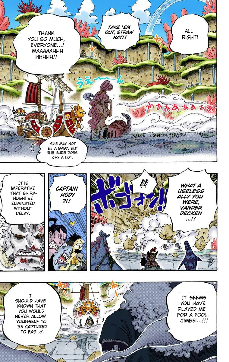 One Piece - Colored Chapter 634 page 10