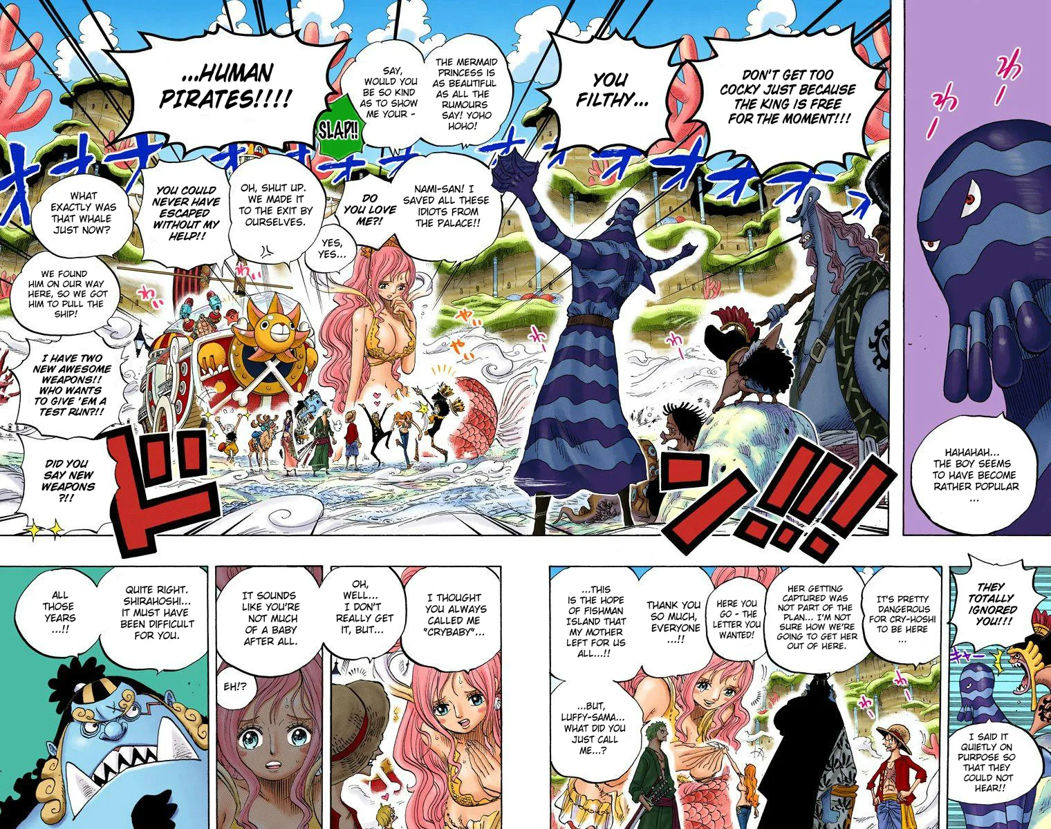 One Piece - Colored Chapter 634 page 8