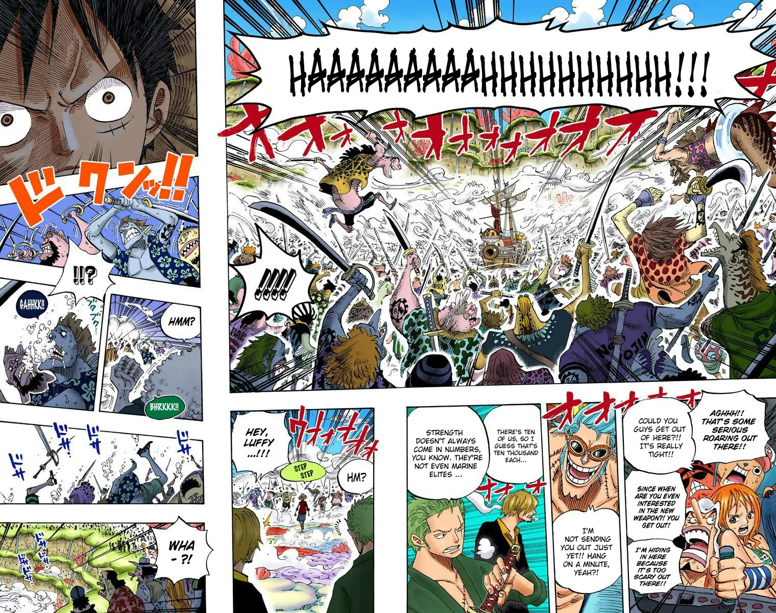 One Piece - Colored Chapter 634 page 13