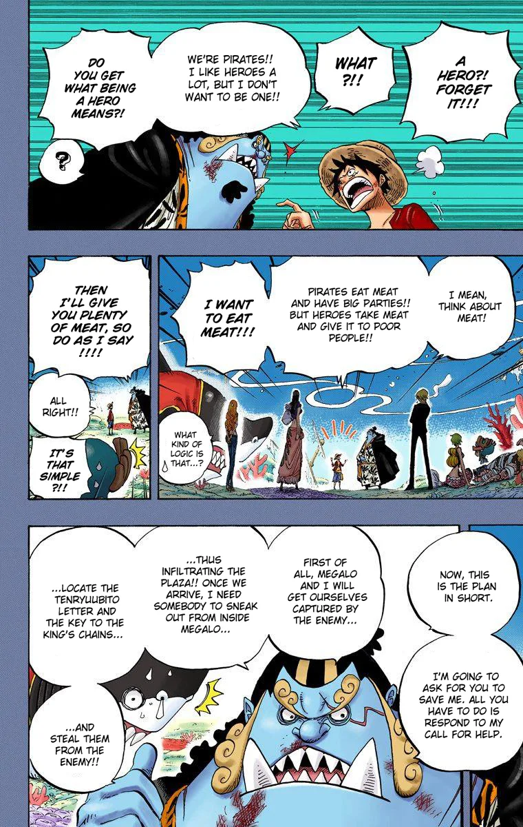 One Piece - Colored Chapter 634 page 4