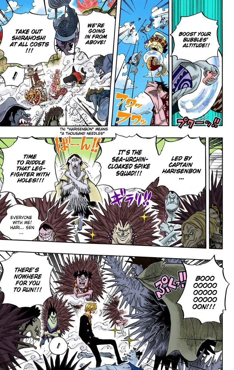 One Piece - Colored Chapter 635 page 9