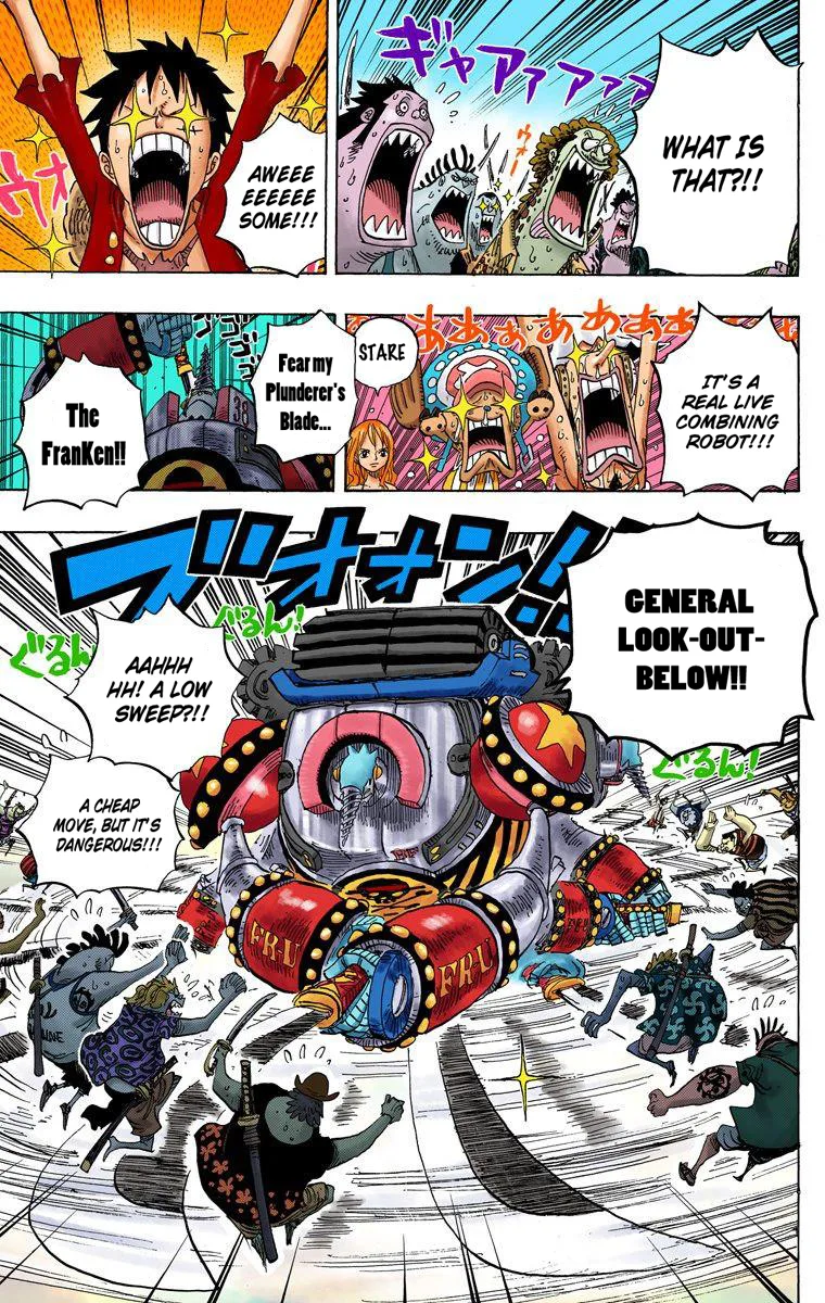 One Piece - Colored Chapter 636 page 7